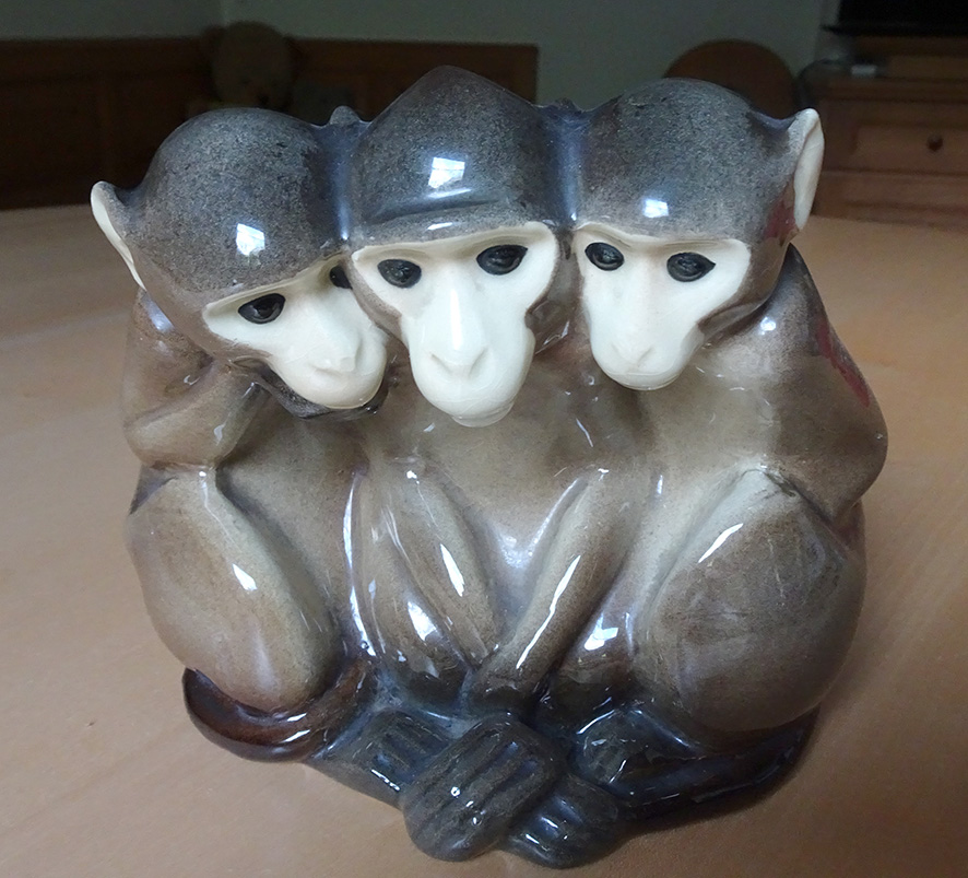 Rosa Neuwirth Drei Affen